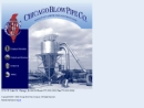 Website Snapshot of Chicago Blow Pipe Co.