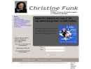 Website Snapshot of FUNK, CHRISTINE