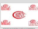 Website Snapshot of Christy Catalytics