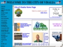 Website Snapshot of VISALIA, CITY OF (INC)