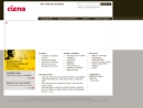 Website Snapshot of CIENA Corp
