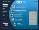 Website Snapshot of CIET INTERNATIONAL