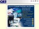 Website Snapshot of Computer Imprintable Label Systems, LLC