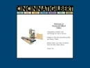 Website Snapshot of Cincinnati Gilbert Machine Tool Co., LLC