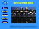 Website Snapshot of Circle Cutting Tools, Inc.