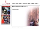 Website Snapshot of Circonix Technologies, LLC