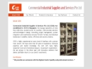 Website Snapshot of COMMERCIAL INDUSTRIAL SUPPLIES & SERVICES (PTE.) LTD.