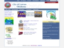 Website Snapshot of CITY OF LAWTON