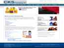 Website Snapshot of CKS Packaging Inc