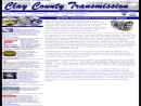 Website Snapshot of CLAY COUNTY TRANSMISSION, INC CLAY COUNTY TRANSMISSION, INC.