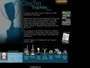 Website Snapshot of Claytex Trophies, Inc.