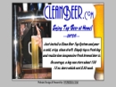 Website Snapshot of Clean Beer