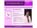 Website Snapshot of CLEARLY SPEAKING BY DEBRA, LLC
