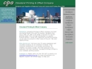Website Snapshot of Cleveland Printing & Offset Co.