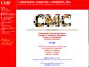 Website Snapshot of Construction Materials Consultants Inc.