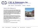 Website Snapshot of CMC & MAINTENANCE INC