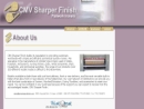 Website Snapshot of CMV Sharper Finish, Inc.