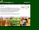 Website Snapshot of CNS PRODUCTIONS INC