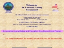 Website Snapshot of ST LAWRENCE, COUNTY OF