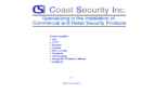Website Snapshot of Coast Security Inc