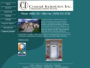 Website Snapshot of Coastal Industries, Inc.