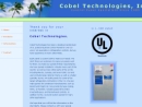 Website Snapshot of COBEL TECHNOLOGIES, INC
