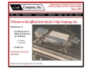Website Snapshot of Cody Corporation