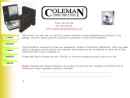 Website Snapshot of Coleman Rubber Stamp Co., Inc.