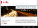 Website Snapshot of COLE & ASSOCIATES, INC.