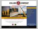 Website Snapshot of COLLINS COMPANY