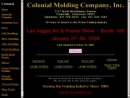 Website Snapshot of Colonial Molding Co., Inc.