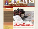 Website Snapshot of Colonial Patterns, Inc.