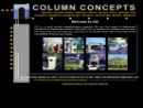 Website Snapshot of Column Concepts, Inc.