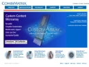 Website Snapshot of COMBIMATRIX CORPORATION