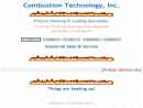 Website Snapshot of Combustion Technology, Inc.