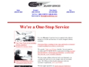 Website Snapshot of Comet Delivery Services