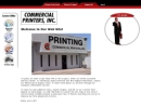 Website Snapshot of Commercial Printers, Inc.