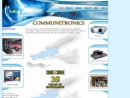 Website Snapshot of Communitronics