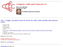 Website Snapshot of Computer Cable and Connector Co.