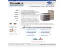 Website Snapshot of Complete Heating & Air Conditioning