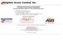 Website Snapshot of Complete Access Control Inc