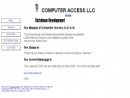 Website Snapshot of COMPUTER ACCESS