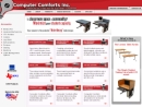 Website Snapshot of Computer Comforts