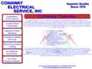 Website Snapshot of CONAWAY ELECTRICAL SERVICE INC