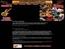 Website Snapshot of Conklin Guitars