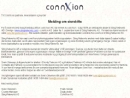 Website Snapshot of CONNECTION COURIER