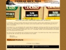Website Snapshot of Conrad Rice Mill, Inc.