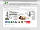 Website Snapshot of Construction Hardware