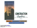 Website Snapshot of CONSTRUCTION MASTERS, INC