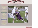 Website Snapshot of Continental Athletic Supply